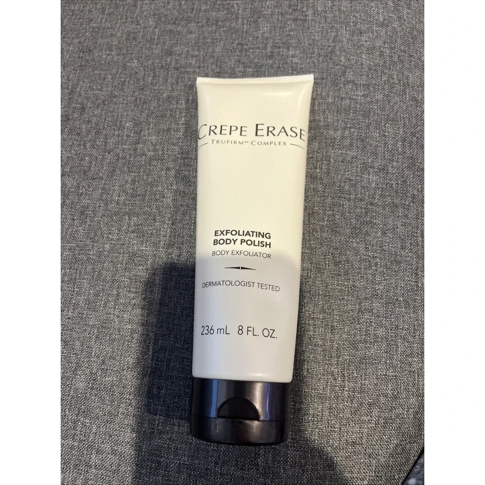 Crepe Erase Exfoliating Body Polish 8 fl. oz. New & Sealed Tube TruFirm